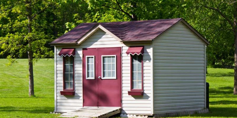 Welche Arten von Dächern gibt es für einen Gartenschuppen oder einen Geräteschuppen?