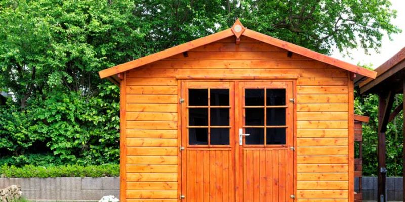 Welches Holz ist ideal für ein Gartenhaus oder einen Geräteschuppen?