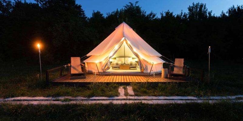 Das ideale Gartenzelt